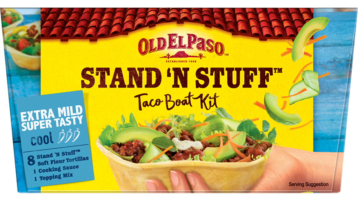 8 Extra Mild Super Tasty Cool Taco Boat Kit Sns
